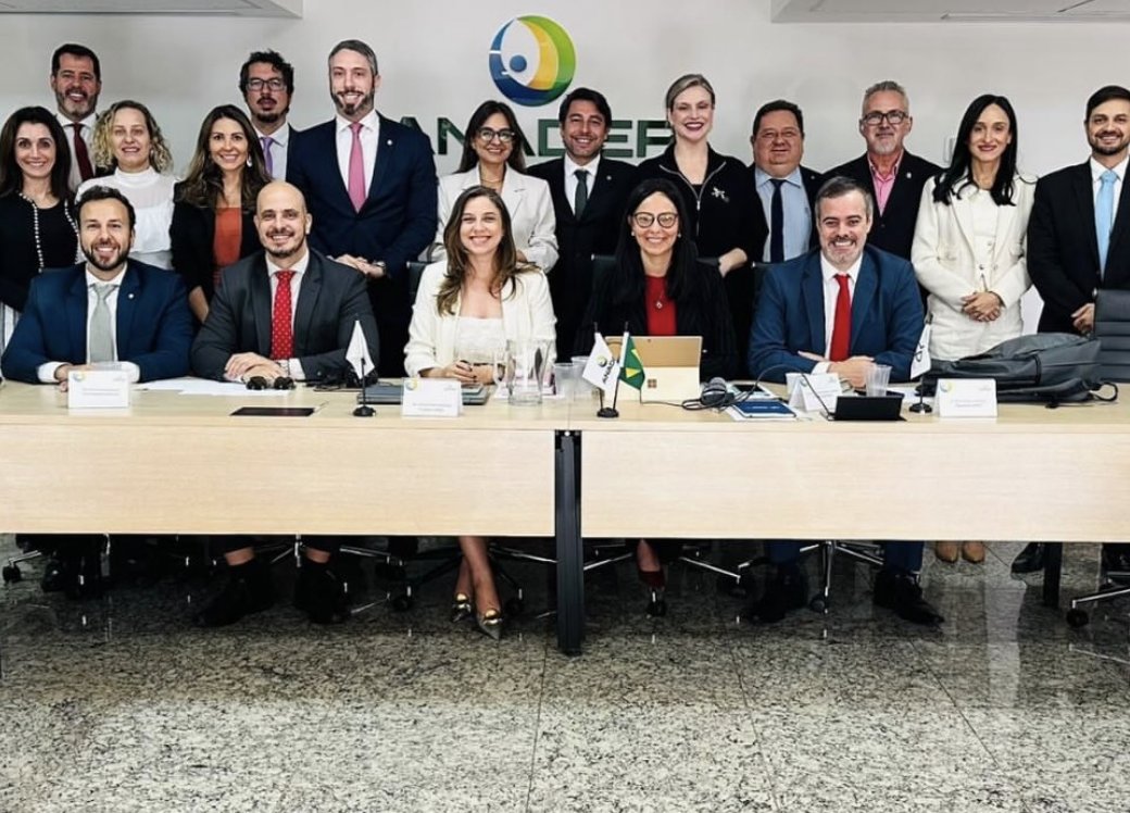 Comitiva na Assembleia Geral Extraordinária da ANADEP, em Brasília